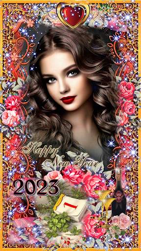 2023 New year photo frame screenshot 29