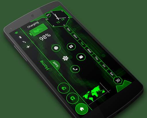 Strip Hi-tech Launcher screenshot 1