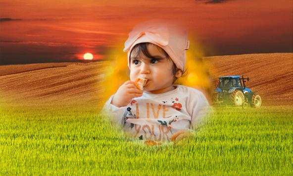 Village agriculture photo frame application screenshot 22