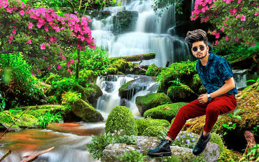 Waterfall Photo Editor: Photo Banane Wala Frames screenshot 16