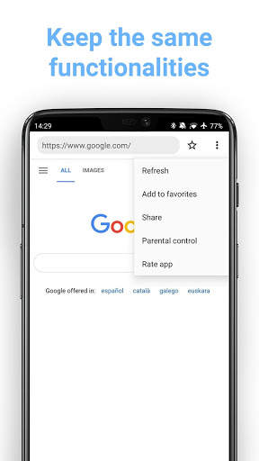 Parental Control Browser screenshot 4