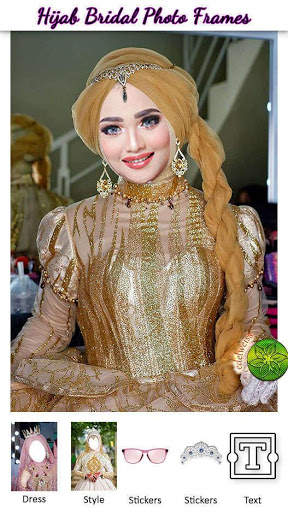 Hijab Bridal Photo Frames screenshot 3
