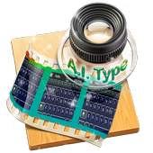 Musical sheets AiType Theme 2.0 Pale Cyan