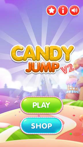 CANDY JUMP GAME V2 screenshot 1