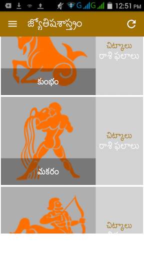 Astrology Horoscope Telugu Jatakam, తెలుగు జాతకం screenshot 1
