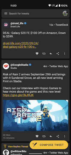 Albatross for Twitter screenshot 1