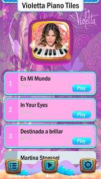 VIOLETTA Piano Tiles screenshot 1
