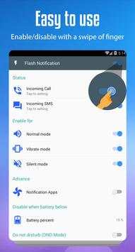 Flashlight Alert : Call & Sms Notification screenshot 2