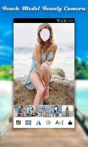 Beach Model Beauty Camera screenshot 3