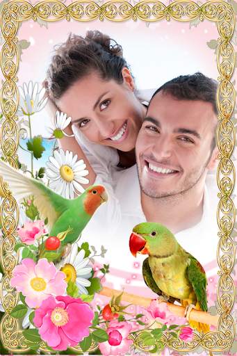 Love Bird Photo Frames स्क्रीनशॉट 8