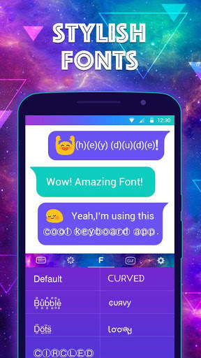 Color Keyboard Galaxy Theme स्क्रीनशॉट 3