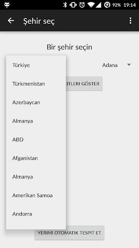 İftar ve Namaz Vakitleri скриншот 6