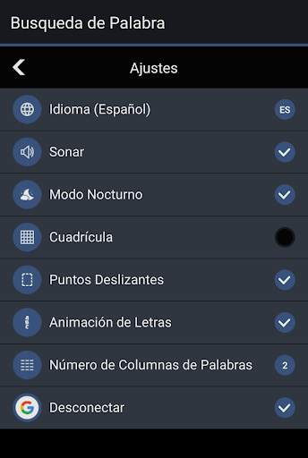 Búsqueda de Palabras screenshot 13