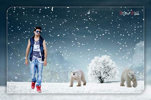 Snowfall Photo Editor :  Snow fall Photo Maker screenshot 1