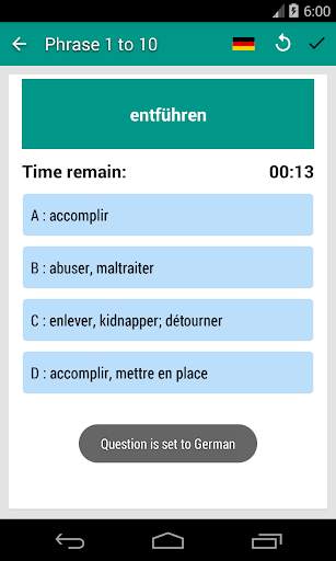 Verbes allemands communs - Apprendre l'allemand screenshot 8