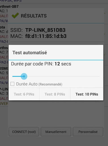 Wifi WPS Plus (Français) screenshot 4