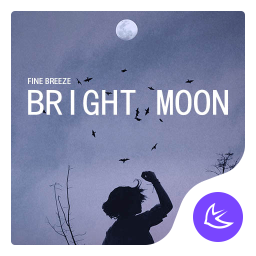 Brighten Moon APUS Launcher theme icon