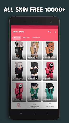 Skins for Minecraft PE screenshot 1
