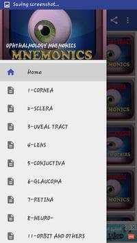 Ophthalmology Mnemonics скриншот 2