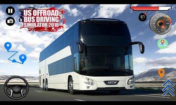 US Offroad Bus Driving Simulator 2018 screenshot 2