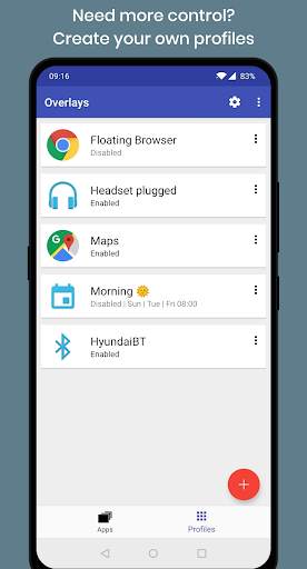 Overlays Pro: Floating Launcher screenshot 2