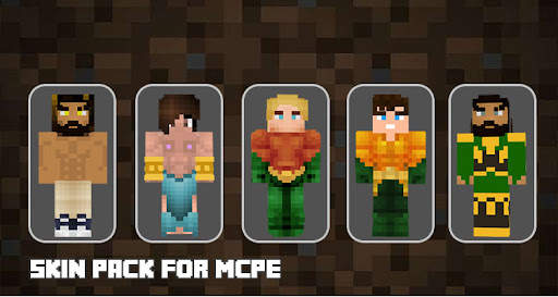 Aquaman Skins for Minecraft screenshot 1