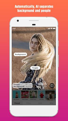 AI Photo Editor: AI Filter & AI Selfie & AI Cut 1 تصوير الشاشة