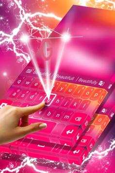 Pink Keyboard for Android 3 تصوير الشاشة