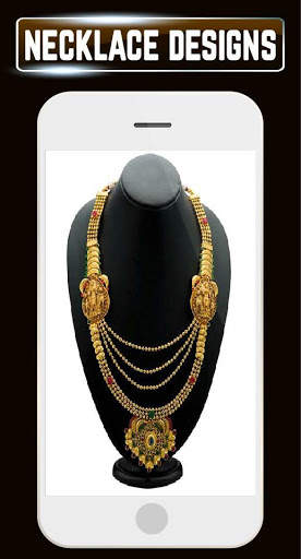 New Gold Necklace Designs Jewellery Gallery Ideas screenshot 6