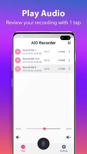 Voice Recorder Free & Sound Recorder, MP3 Recorder screenshot 2