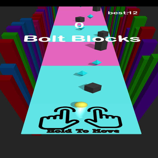 Bolt Blocks 3D - Color Ball Run Game 2020 screenshot 3
