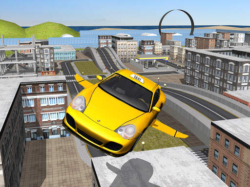 Volar simulador de coches Taxi screenshot 10