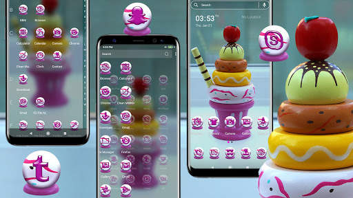 Multicolor Ice Cream Launcher screenshot 2