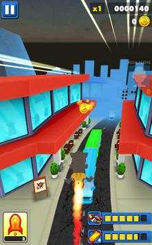 Talking Cat my Tom Bus & Subway : Surfing Run 3D screenshot 3