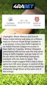 4rabet - sports analyzer screenshot 4