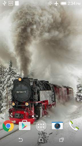 Steam train Live Wallpaper screenshot 4