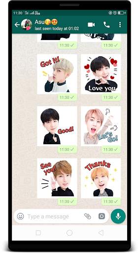 BTS Stickers for Whatsapp screenshot 4