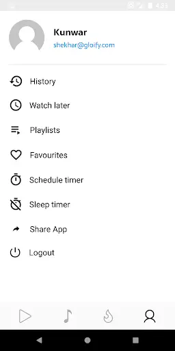 InventVideo - Video Player & Meta Search App screenshot 5
