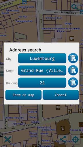 Map of Luxembourg offline screenshot 3