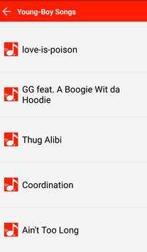 NBA Young Boy All Songs screenshot 2