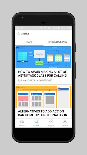 Wordpress Mobile Application Builder for Blogging screenshot 4
