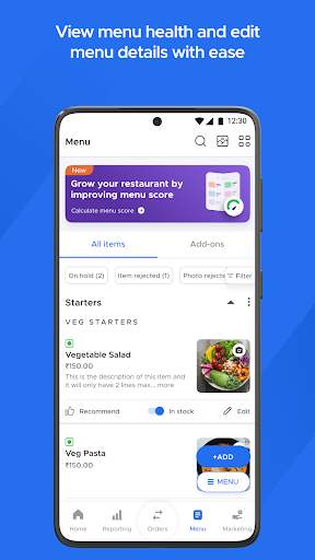 Zomato Restaurant Partner screenshot 4