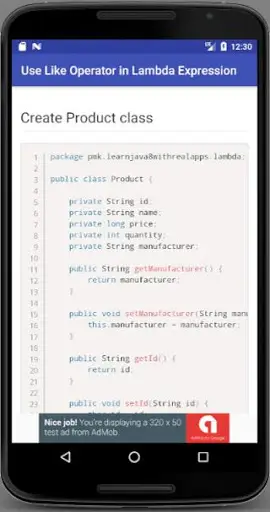 Learn Java 8 With Real Apps скриншот 2