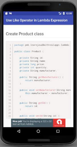 Learn Java 8 With Real Apps screenshot 2