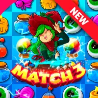 The Apprentice Witch - Puzzle Match 3 Game icon