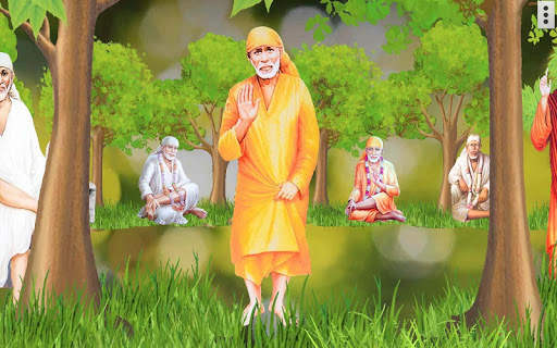 4D Sai Baba Live Wallpaper screenshot 9