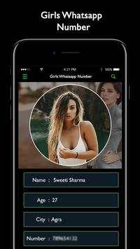 Real Girls Numbers For WhatsApp Free screenshot 1