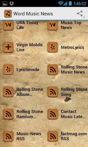Word Music News screenshot 3
