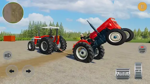 Village Farm Tractor Driving screenshot 2