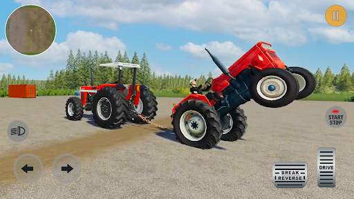 Village Farm Tractor Driving screenshot 2